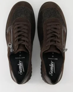 LENA Schnürschuhe in Braun