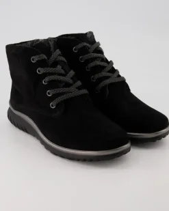 Lena Schnürstiefel in Schwarz