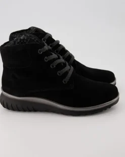 Lena Schnürstiefel in Schwarz