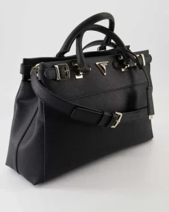 Levante Luxury Satchel Handtasche in Schwarz