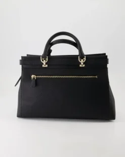 Levante Luxury Satchel Handtasche in Schwarz