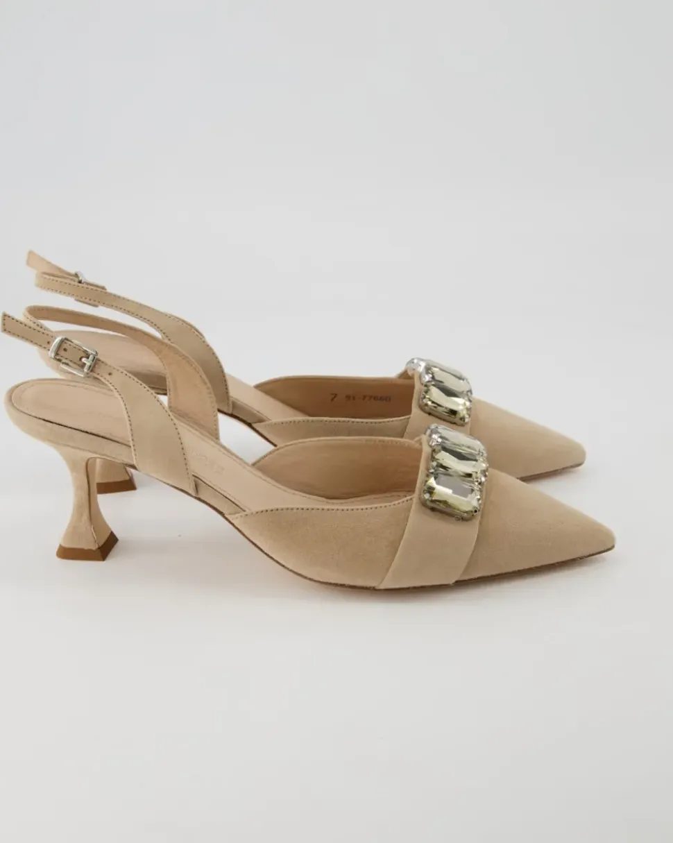 Lia Slingpumps in Beige