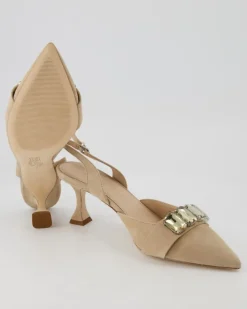 Lia Slingpumps in Beige