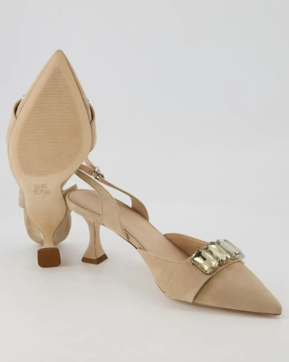 Lia Slingpumps in Beige