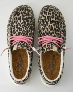 Lily leo beige Slipper in Braun