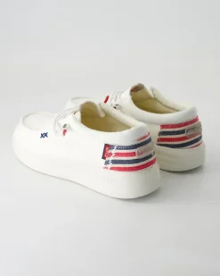 Lily washed Slipper in Weiß