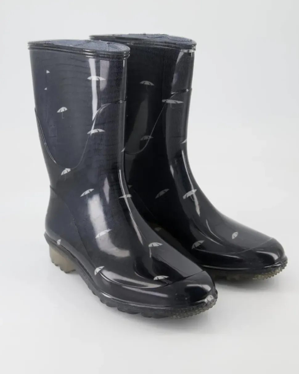 01-Linak Gummistiefel in Schwarz