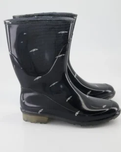 01-Linak Gummistiefel in Schwarz