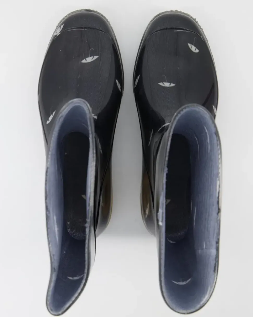 01-Linak Gummistiefel in Schwarz