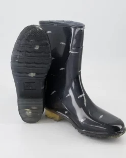 01-Linak Gummistiefel in Schwarz