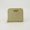 LISBET SLG SMALL ZIP AROUND Portemonnaie in Beige