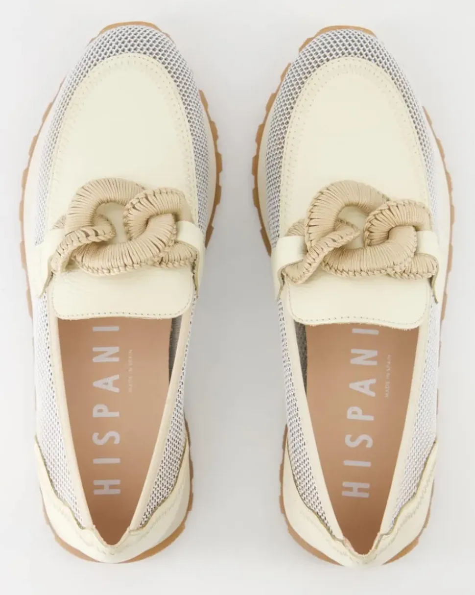 Loira-V Slipper in Beige