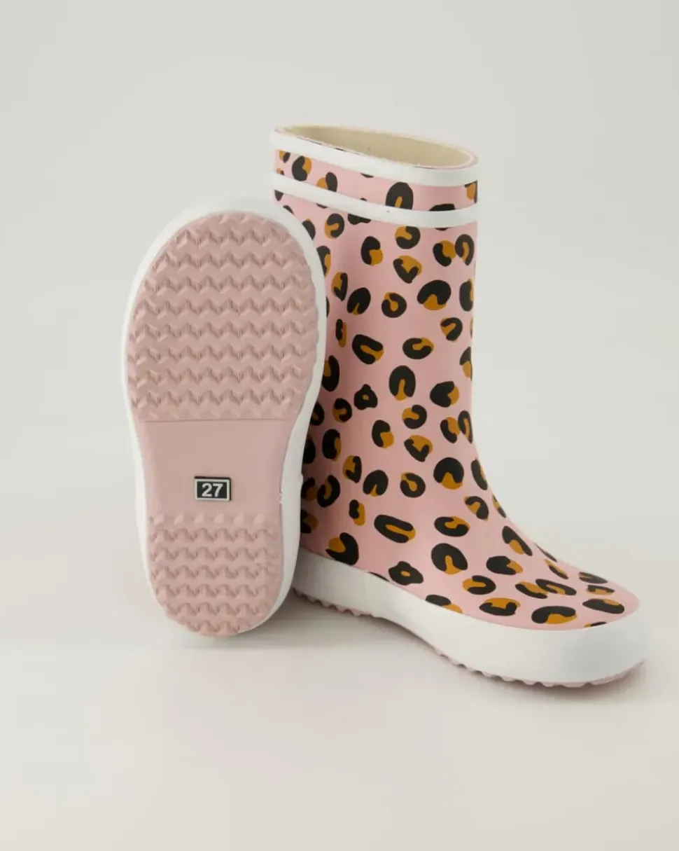 Lolly Pop Play Leopard Gummistiefel in Rosa