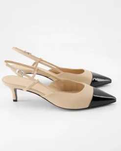 London Slingpumps in Beige