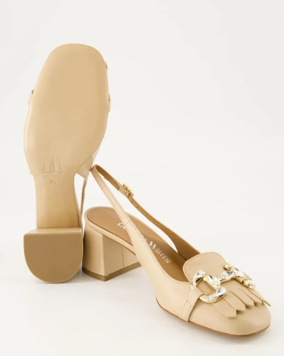 L6002 Slingpumps in Beige
