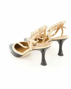 L5110 Slingpumps in Schwarz