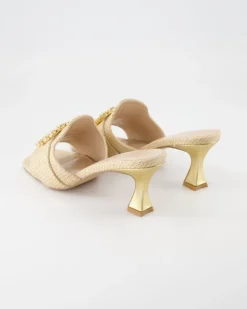 Lucia-536 Pantoletten in Beige