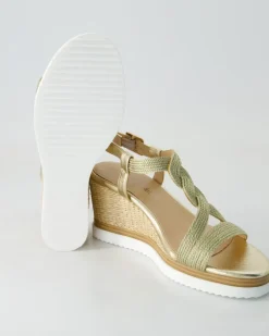 Madison 02 Sandalen in Gold