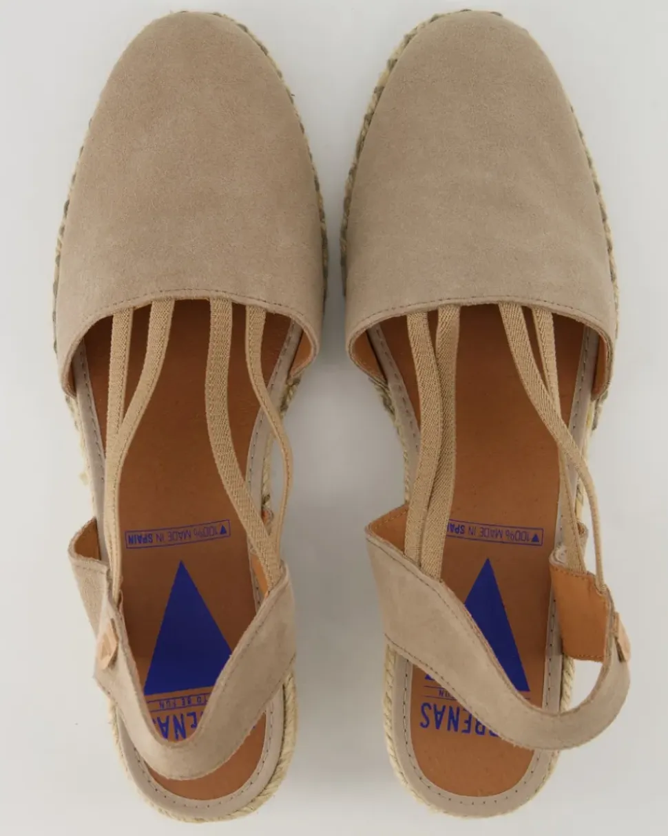 Maika Serraja Wedges in Beige