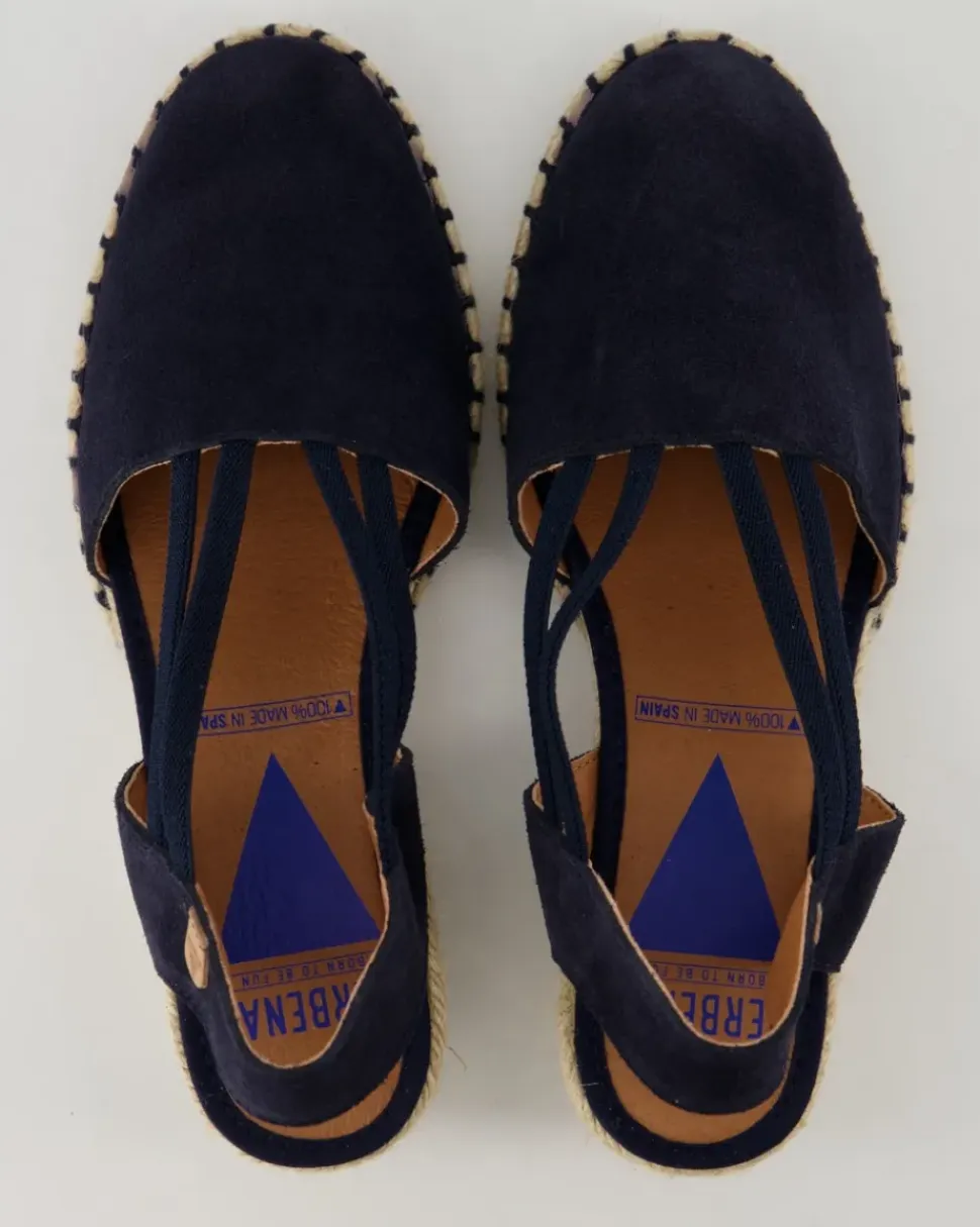 Maika Serraje Wedges in Blau