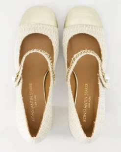 MAME Pumps in Beige