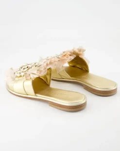 M19D Pantoletten in Gold
