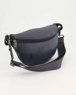 Mellow Leather Bum Bag Umhängetasche in Blau
