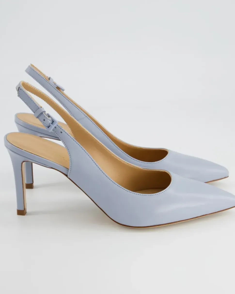 MENTHA Slingpumps in Blau