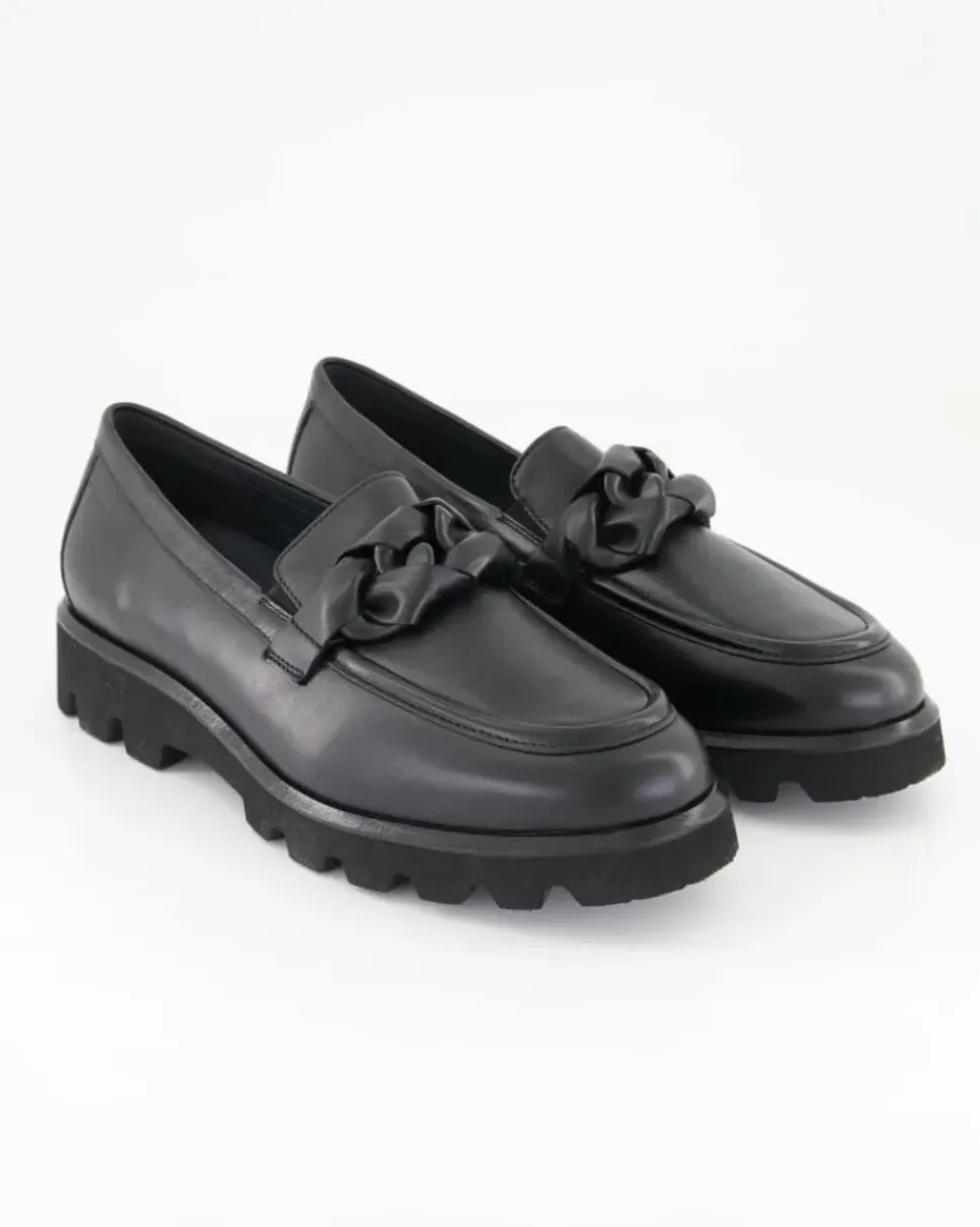 Meredira-727-H Slipper in Schwarz