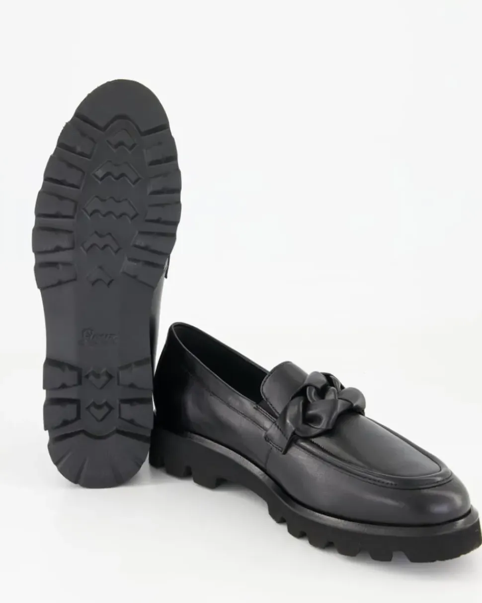 Meredira-727-H Slipper in Schwarz
