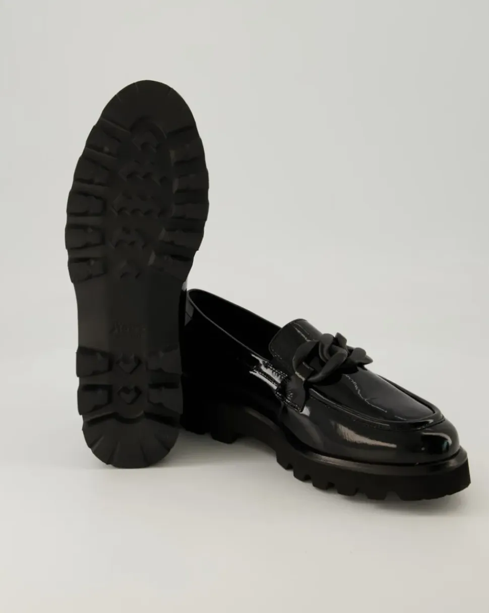 Meredira-712-H Slipper in Schwarz