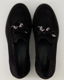 Meredira-727-H Slipper in Schwarz