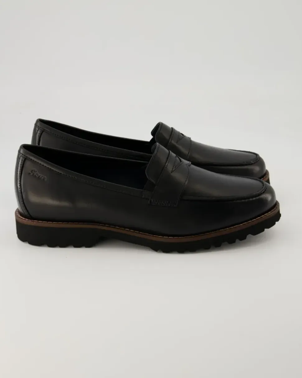 Meredith-709-H Slipper in Schwarz