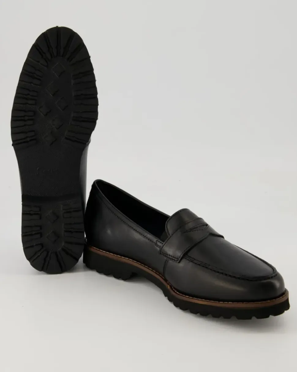 Meredith-709-H Slipper in Schwarz