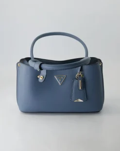 Meridian Shoulder Satchel Handtasche in Blau