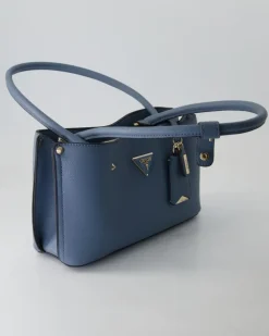 Meridian Shoulder Satchel Handtasche in Blau