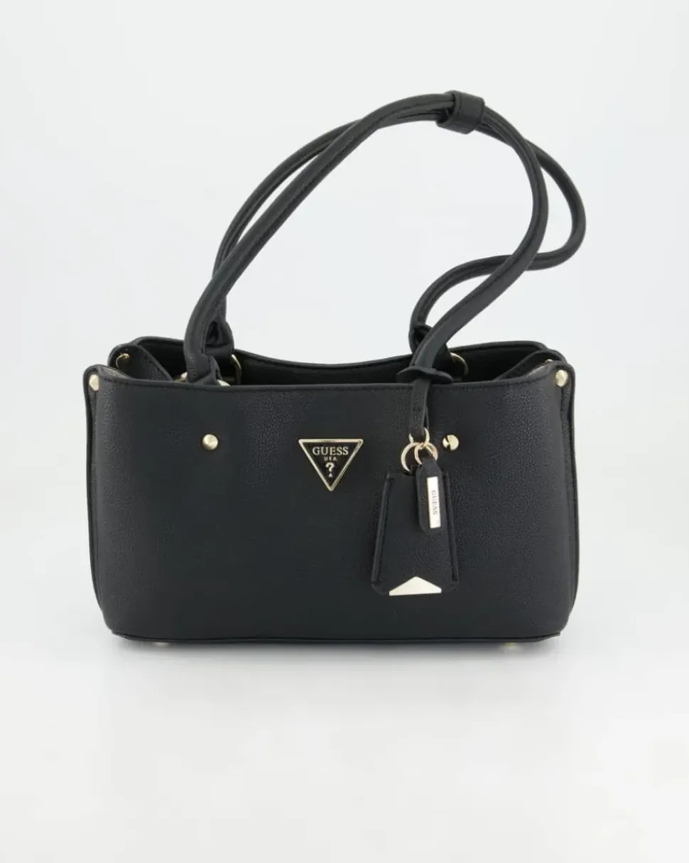 Meridian Shoulder Satchel Handtasche in Schwarz