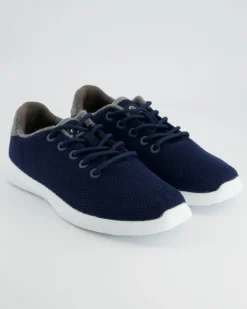 MERINO WOOL KNIT WOMEN Sneaker in Blau