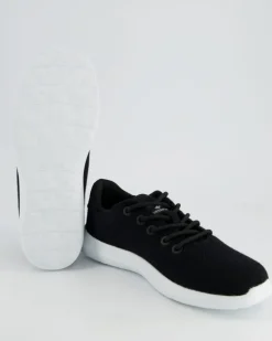 MERINO WOOL KNIT WOMEN Sneaker in Schwarz