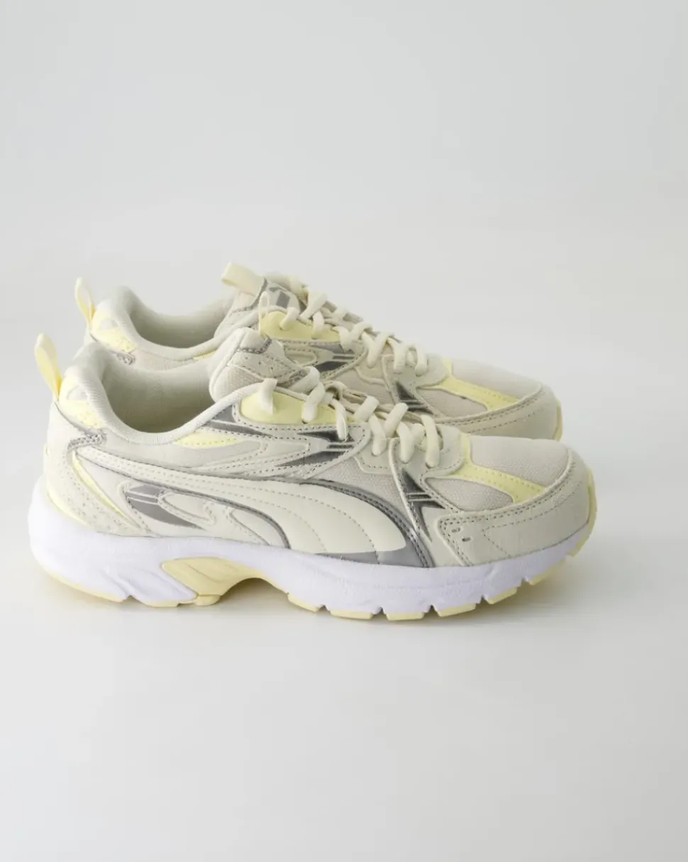 Milenio Tech Suede Sneaker in Beige