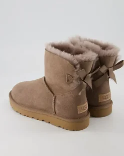 Mini Bailey Bow Winterschuhe in Beige