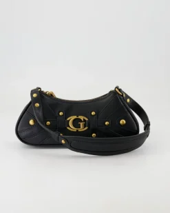 Mintha Mini Top Handtasche in Schwarz