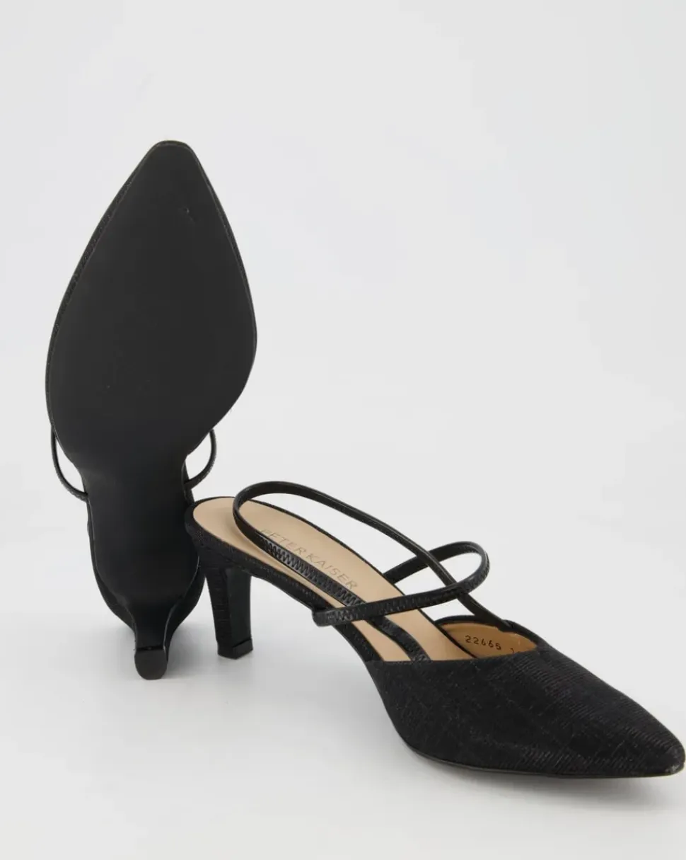 Mitty Slingpumps in Schwarz
