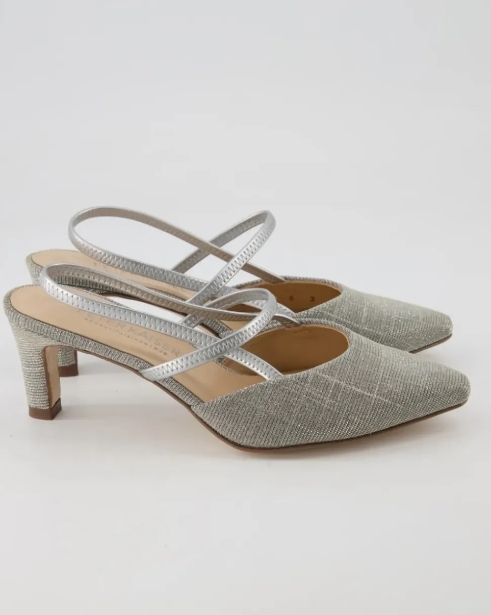Mitty Slingpumps in Silber
