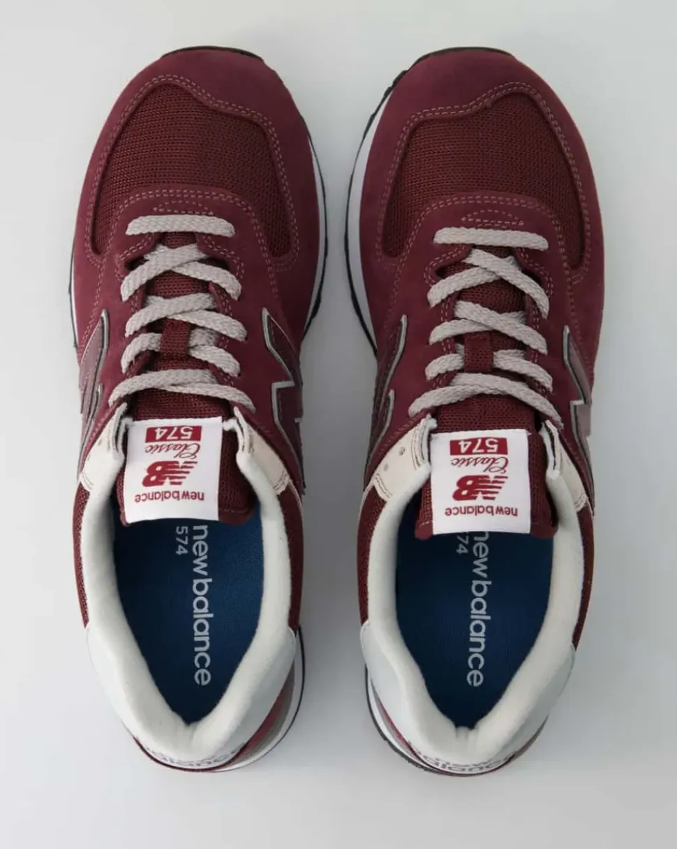 ML574EVM Sneaker in Bordeaux
