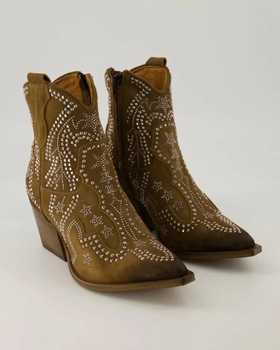 M702M14 Cowboyboots in Braun