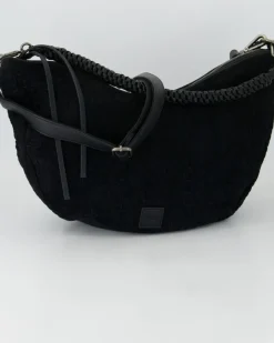 Natural Flow Hobo Handtasche in Schwarz