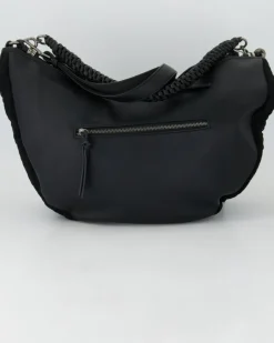 Natural Flow Hobo Handtasche in Schwarz