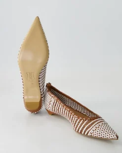 N818-405 Ballerinas in Braun