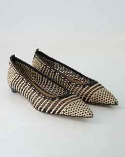 N818-105 Ballerinas in Schwarz